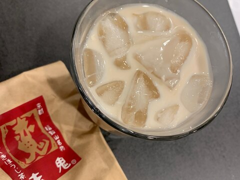 ほうじ茶ラテ